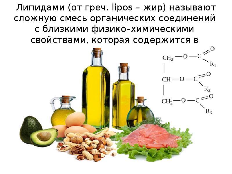 Жиры химия картинки