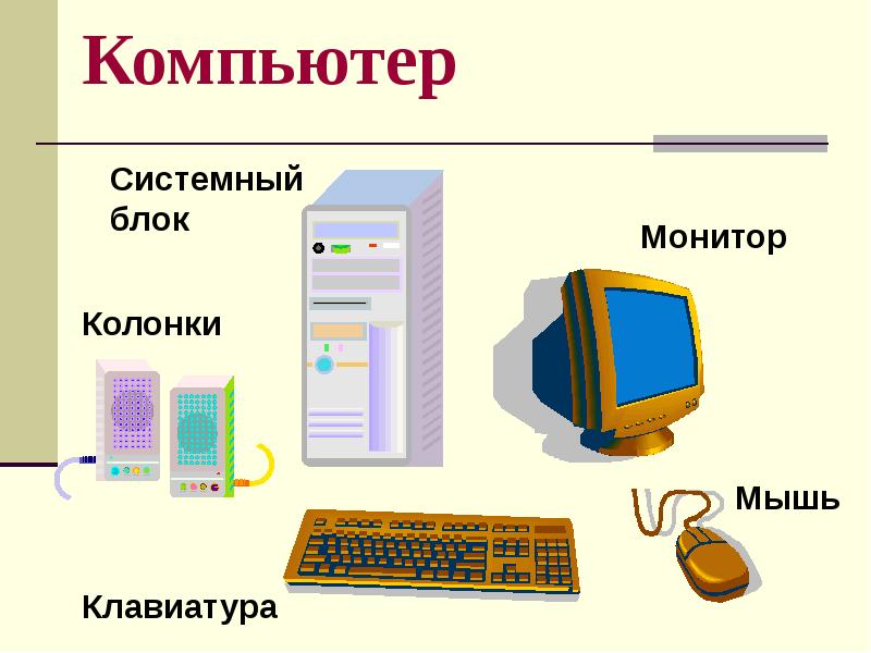 Из чего состоит презентация название каждой страницы компьютерной презентации