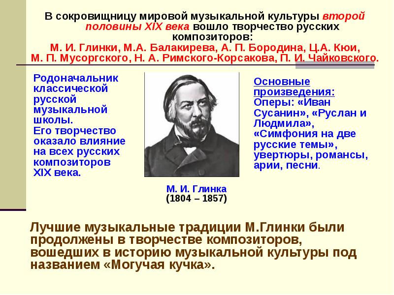 Композиторы 19 века презентация 4 класс окружающий мир 21 век