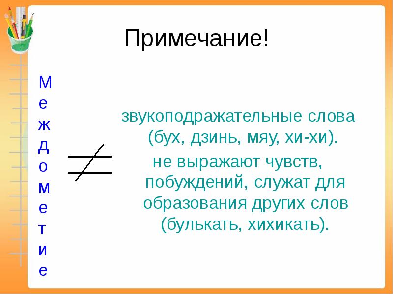 Урок русского языка по теме междометие 7 класс презентация