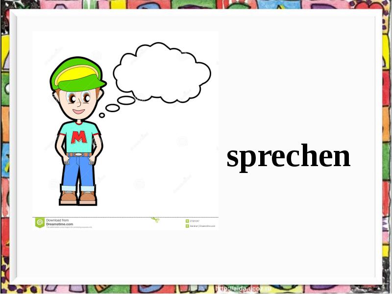 Sprechen. Шпрехен. Sprechen wir Deutsch картинки. Рисунки sprechen.