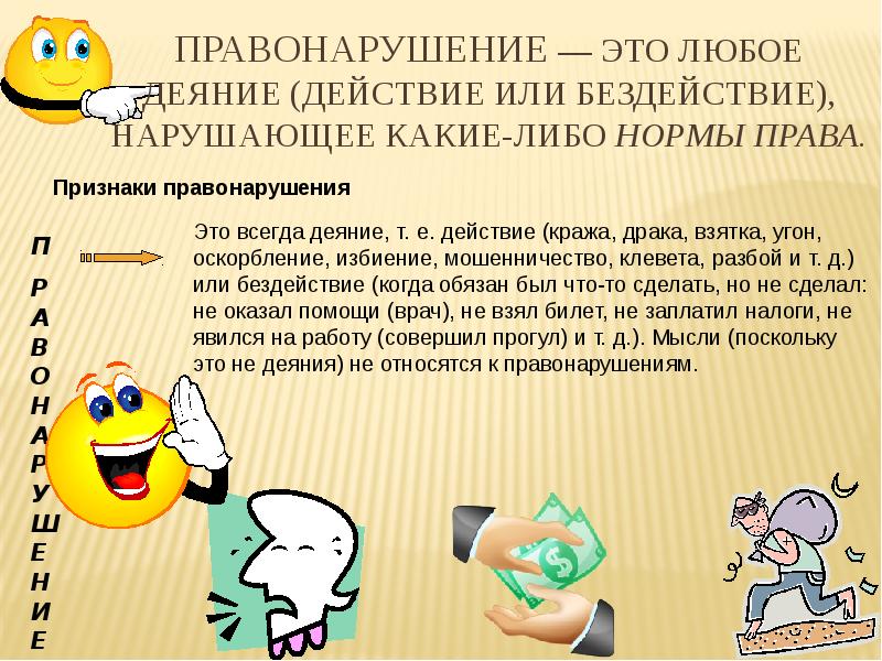 Любое действие