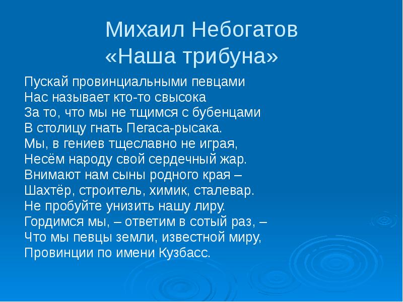 Небогатов михаил александрович презентация