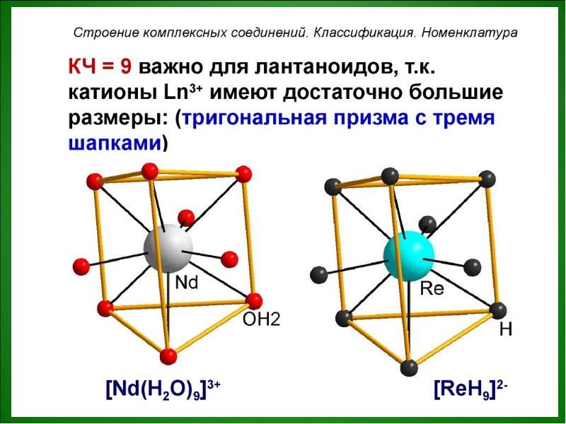 Комплексные соединения схема