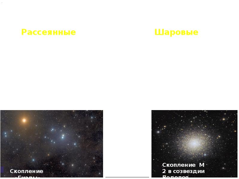 Звездные скопления презентация