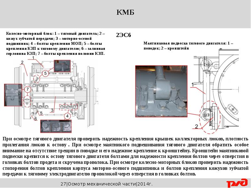 Колесно моторный блок электровоза 2эс6 чертеж