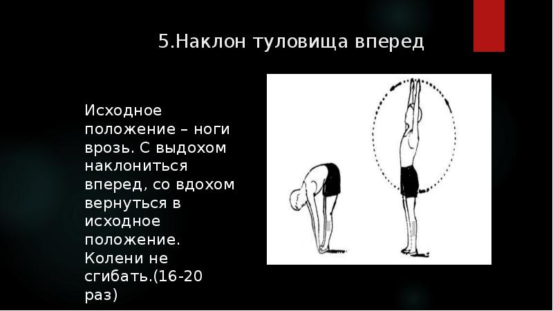 Положения наклонов. Упражнение наклоны туловища вперед назад. Упражнение наклон туловища вперед стоя. Пружинящие наклоны туловища вперед и назад. Наклоны туловища вперед ноги врозь.