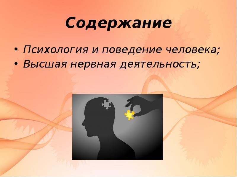 Психика и поведение человека презентация 8 класс