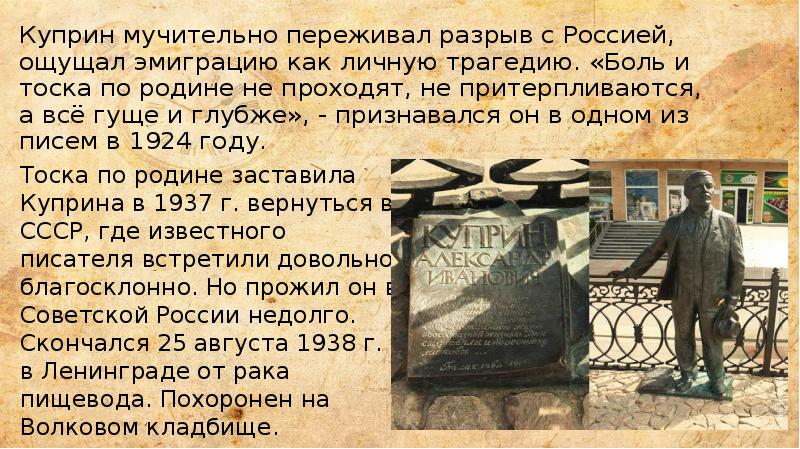 Зачем а и куприн сравнивает картины жизни большого города и жизни мальчиков