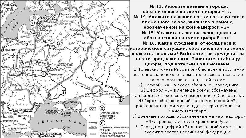 Укажите город который находится. Походы князя Владимира карта ЕГЭ. Походы Ярослава Мудрого карта. Укажите название города обозначенного на карте цифрой 1.