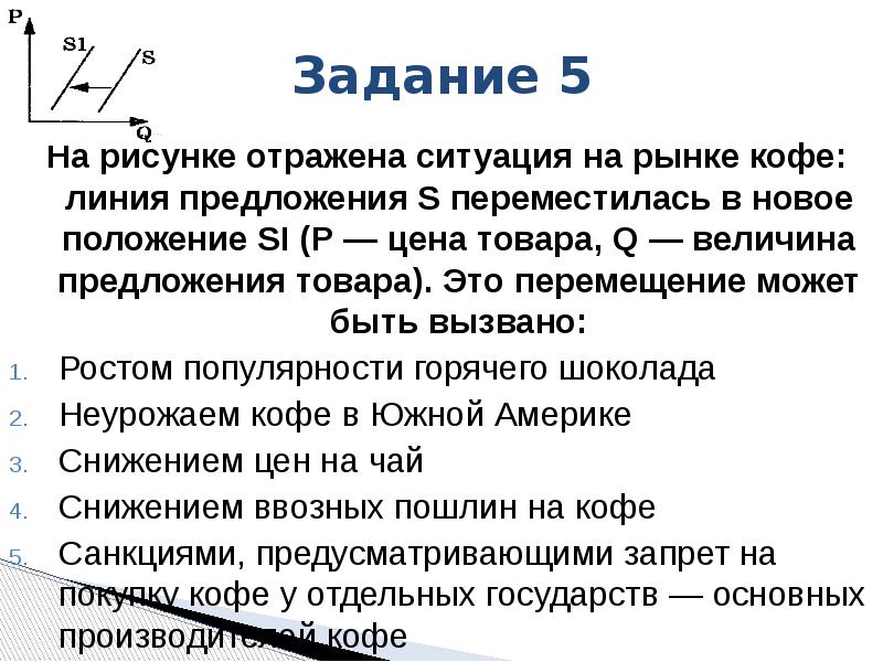 На рисунке отражена ситуация на рынке легковых автомобилей что из приведенного ниже могло вызвать