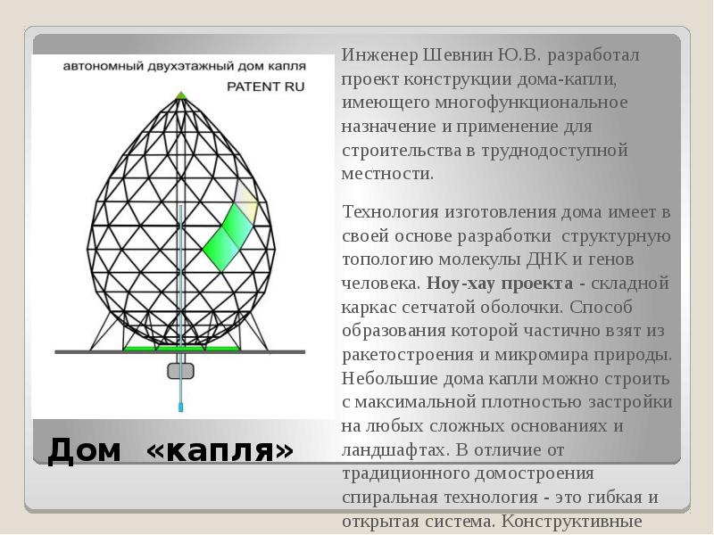 Дом «капля»