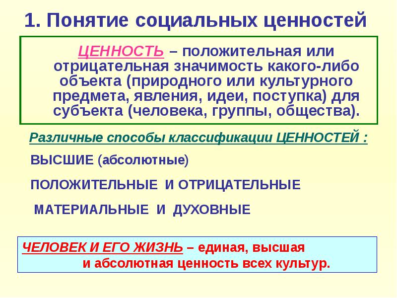 Тема социальные ценности. Значение социальных ценностей. Положительная ценность предметов и явлений.. Классификация ценностей положительные и отрицательные. Положительные ценности.