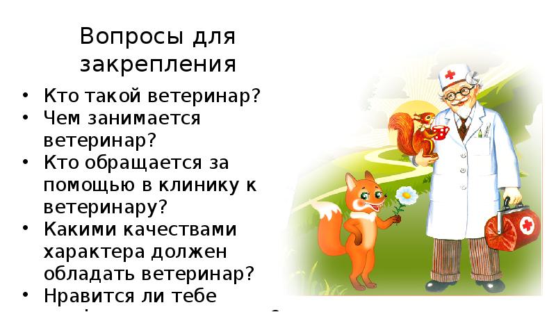 Инструменты ветеринара для детей в картинках