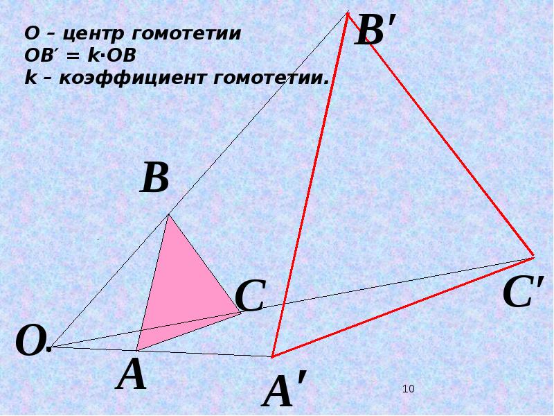 Гомотетия как рисовать