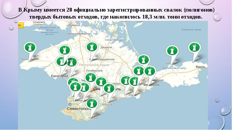 Экологические проблемы крыма презентация