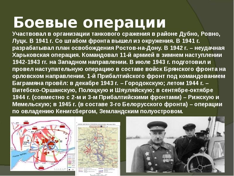 Боевые операции Боевые операции