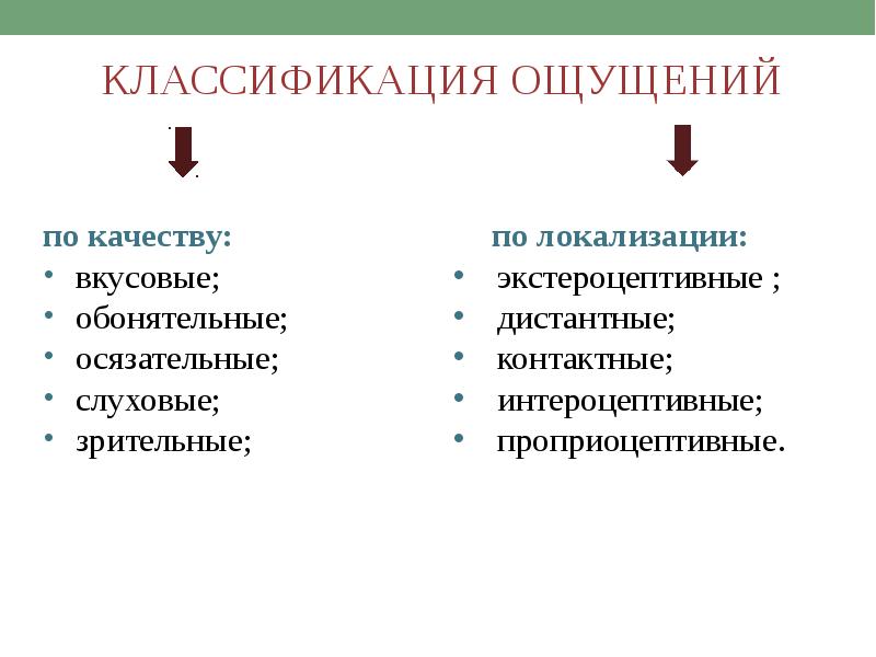 Дистантные ощущения. Ощущение классификация ощущений. Интероцептивные проприоцептивные и экстероцептивные ощущения. Классификация ощущений экстрацеп. Классификация ощущений по локализации.