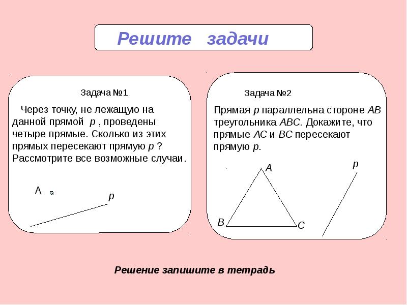 Презентация об аксиомах геометрии