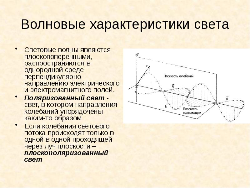 Световые волны презентация