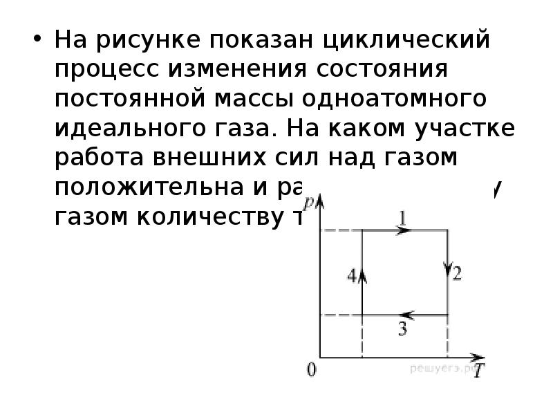 Работа газа положительна