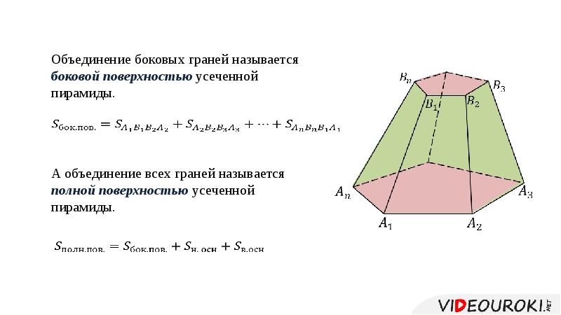 Презентация по геометрии 10 класс усеченная пирамида атанасян