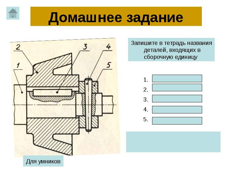 Оформление сборочного чертежа ескд