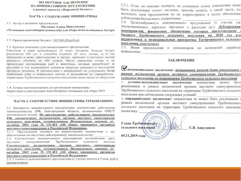 Автор инициативы. Автор инициативы