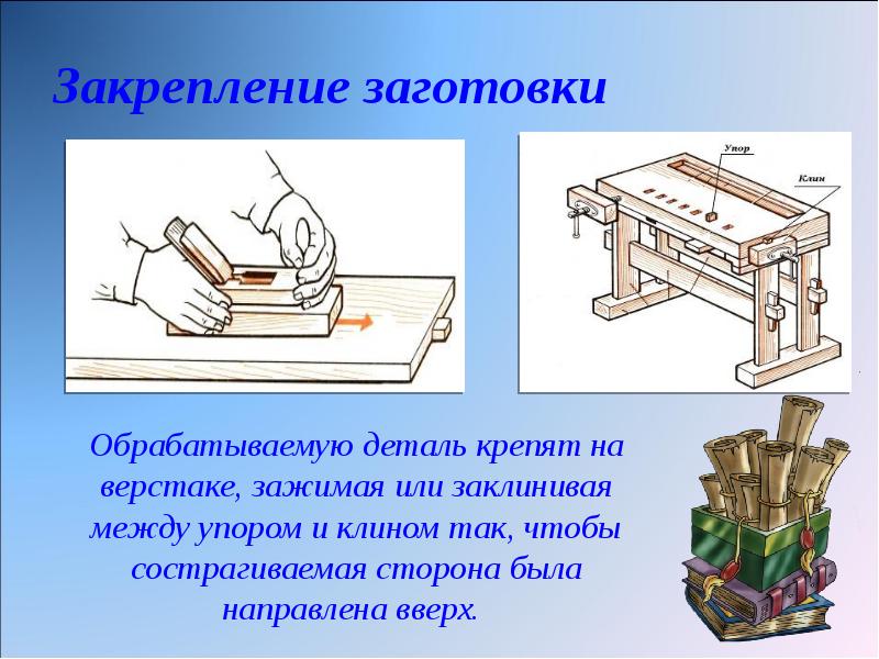 Строгание древесины