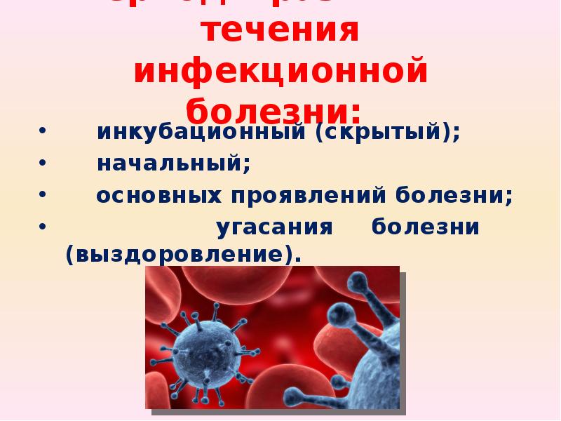 Инфекционная заболеваемость презентация