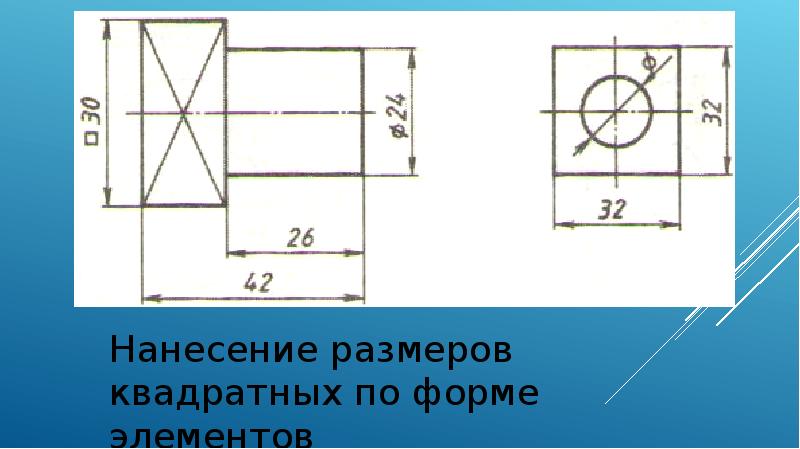 Масштаб на эскизе