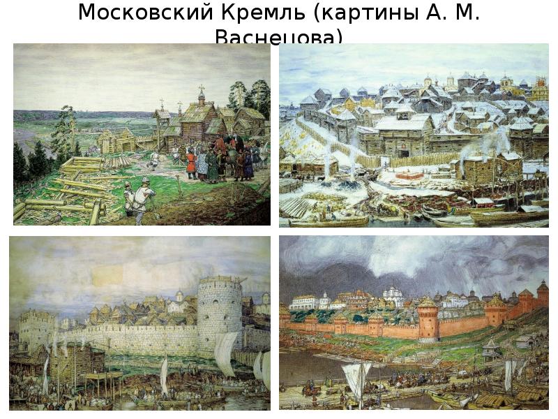 Васнецов картины москвы