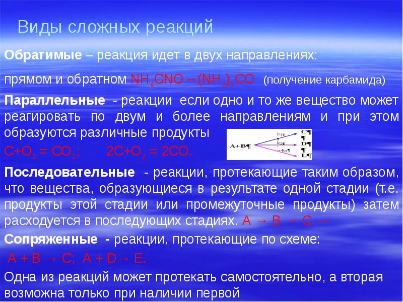 Химическая кинетика и равновесие презентация