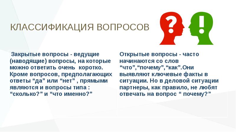 Классификация вопросов. Классификация вопросов доклад.