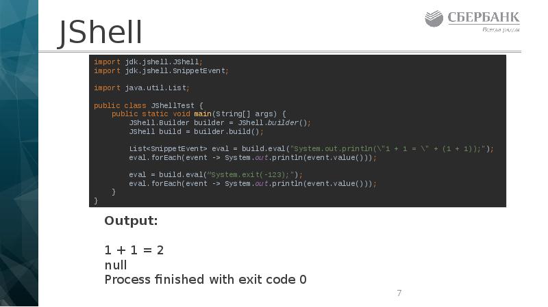 JShell JShell