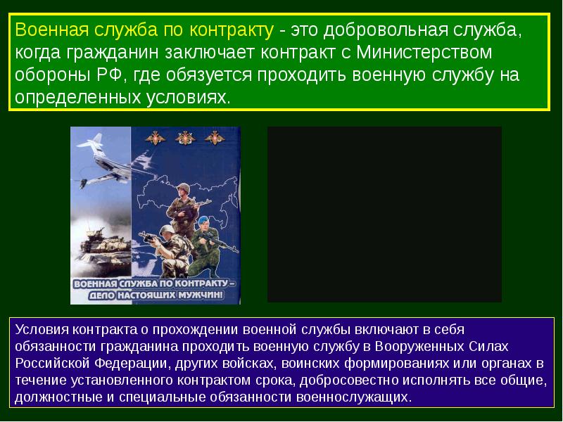 Особенности военной службы презентация