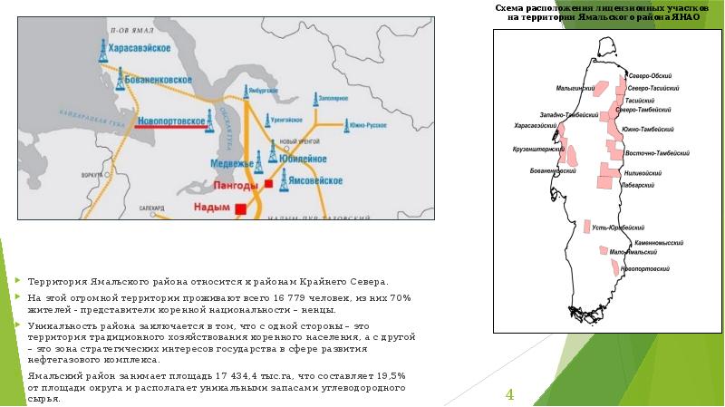 Карта лицензионных участков