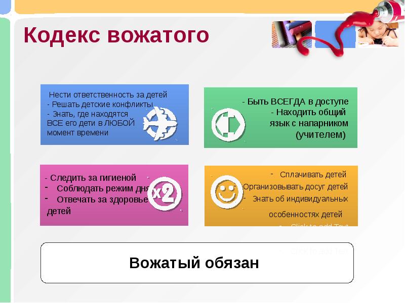 Презентация вожатого о себе