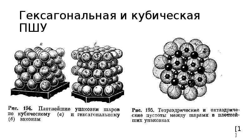 Трехслойная и двухслойная плотнейшая упаковка. Трехслойная и двухслойная плотнейшая упаковка. Плотнейшая шаровая упаковка. Плотнейшая шаровая упаковка. Плотнейшая упаковка в кристаллах.