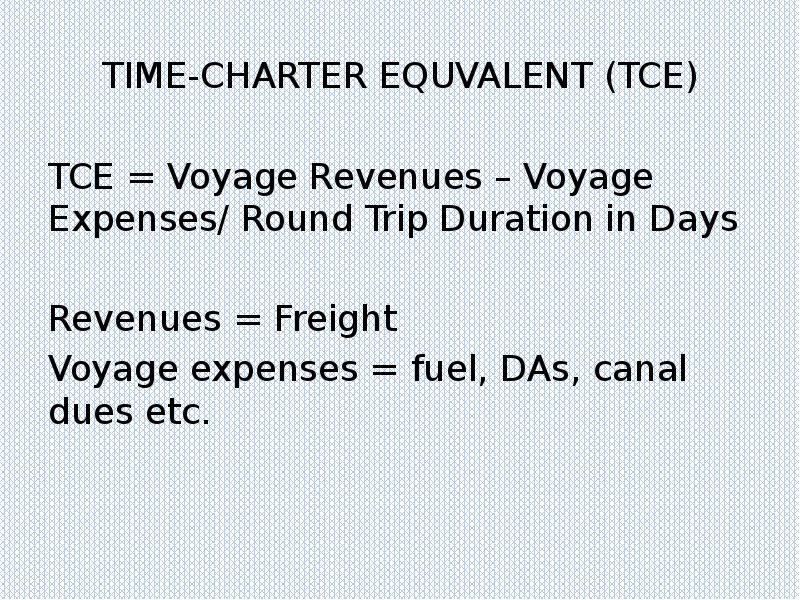 COMMERCIAL SHIPPING: SHIPOWNERS’ VIEW