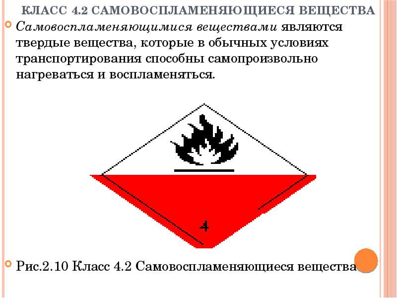 2 4 вещество. Класс 4.2 опасных грузов. 4.2 Опасные грузы. Вещества воспламеняющиеся при комнатной температуре. Класс 3 опасные грузы Твердые вещества.