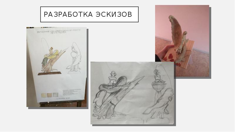 Разработка эскизов