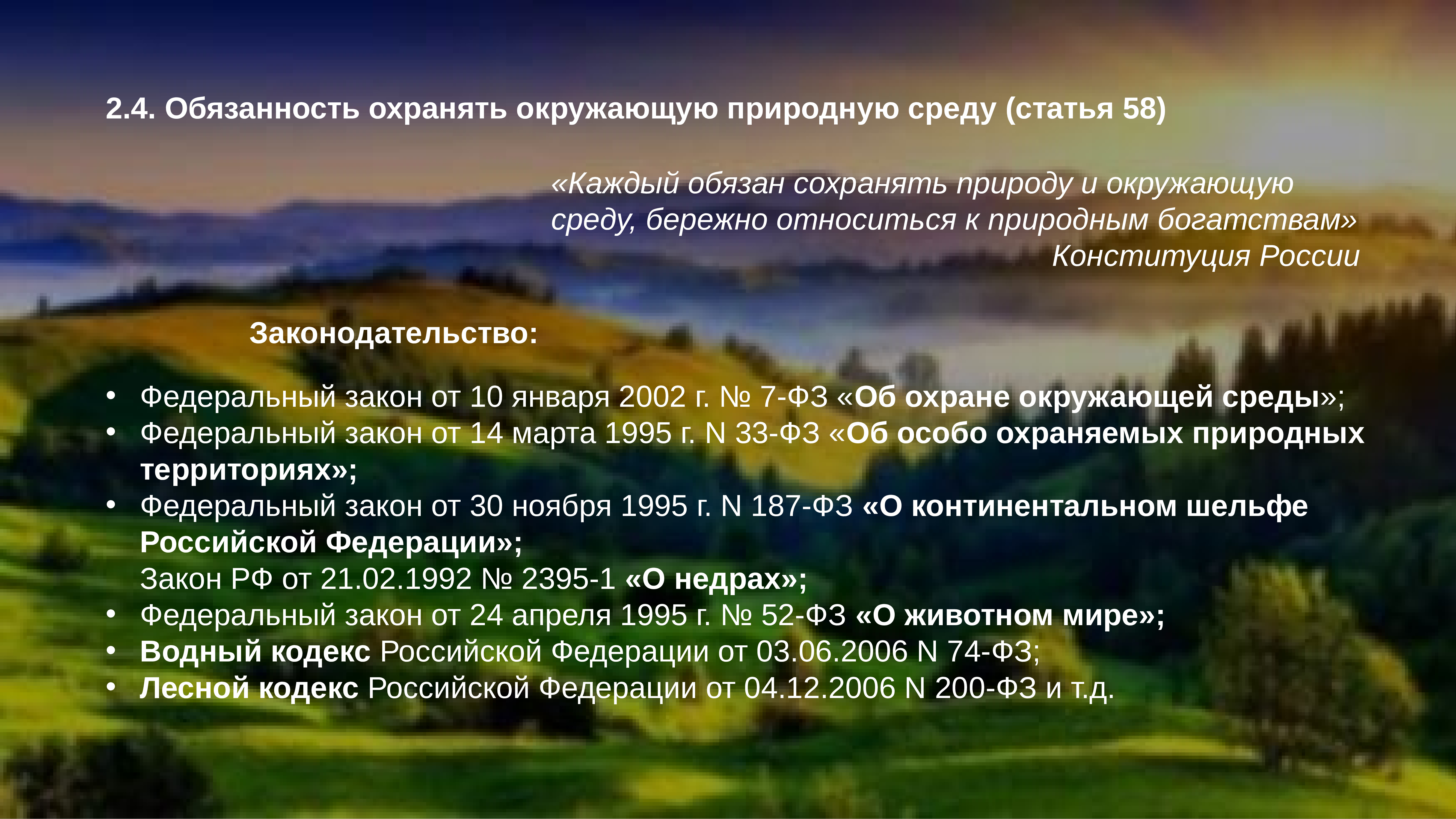 Каждый обязан. Каждый обязан сохранять природу и окружающую среду. Обязанность сохранять природу и окружающую среду. Статья 58 каждый обязан сохранять природу. Обязанность охранять природу и окружающую среду.