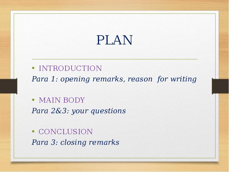 Plan introduction