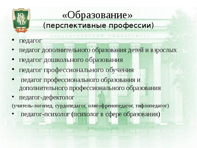 Перспективные профессии. Перпективные профессия. Профессии перспективные для трудоустройства. Перспективы профессии педагога.