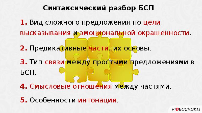 Простое и сложное предложение огэ