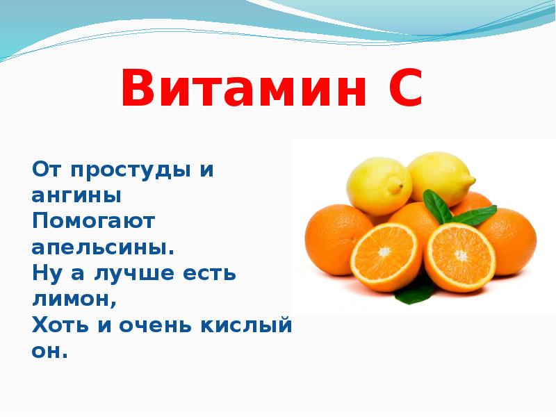 Презентация витамины красоты