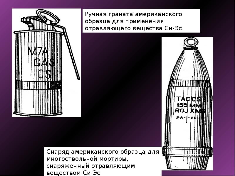 Газы раздражающего действия. Газы раздражающего действия