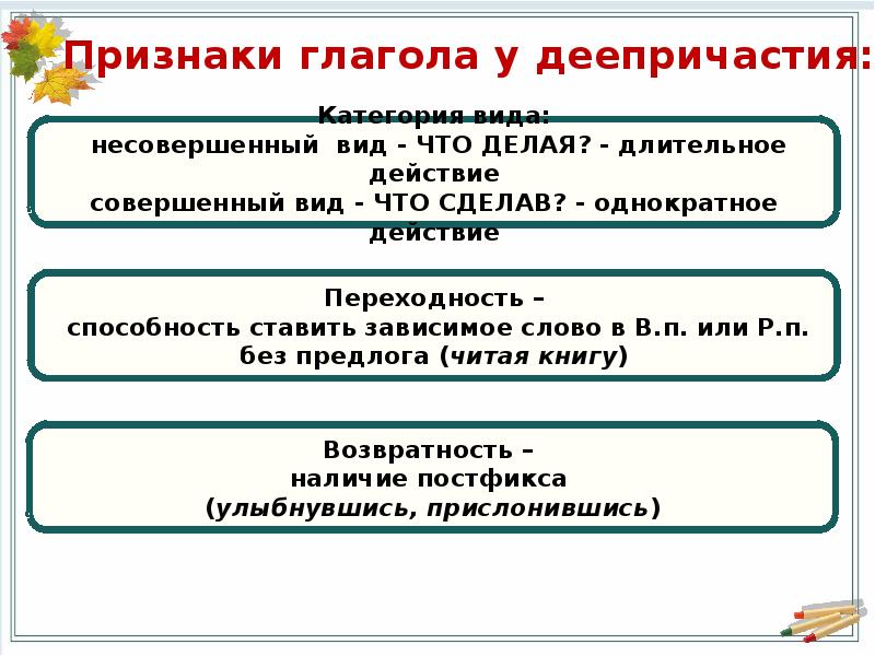 Замените глаголы в скобках словосочетаниями со словами могу. Как может падать снег деепричастиями. Образуйте деепричастный оборот. Основные и добавочные действия. Заменить глагол был на деепричастие.