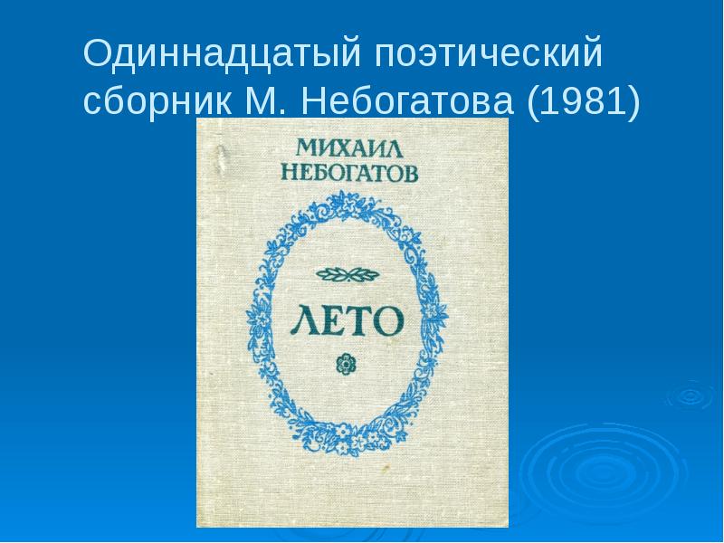 Небогатов михаил александрович презентация